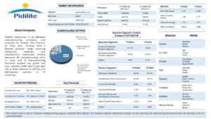 Read more about the article Pidilite Industries Ltd Company Analysis Report 2026