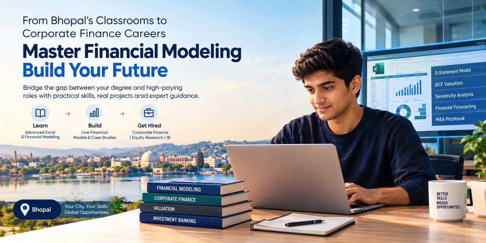 You are currently viewing How Commerce Graduates in Bhopal Can Master Financial Modeling & Land High-Paying Corporate Finance Jobs