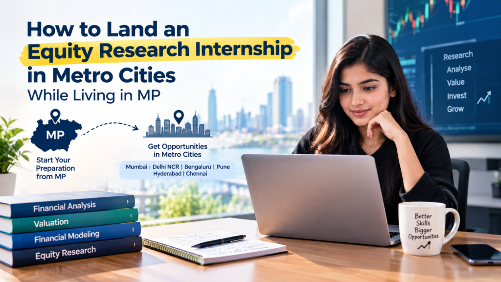 How to Land an Equity Research Internship in Metro Cities While Living in MP