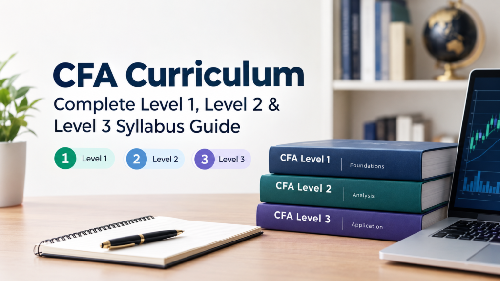 CFA Curriculum: Complete Level 1, Level 2 & Level 3 Syllabus Guide