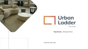 Read more about the article Urban Ladder Company Report