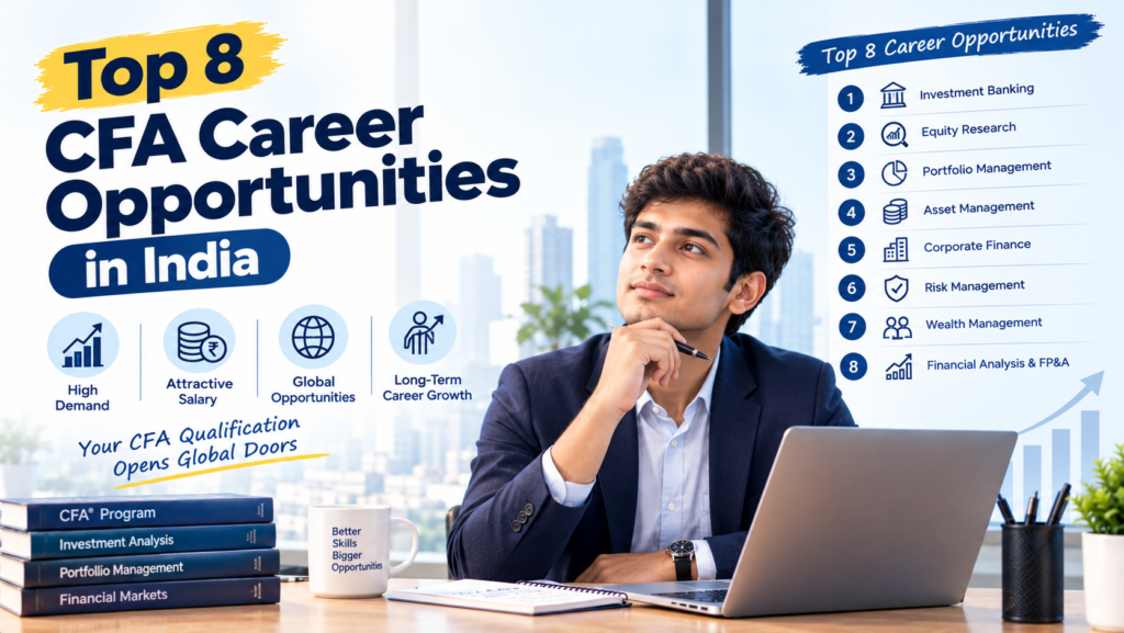 Top 8 CFA Career Opportunities in India Beyond Investment Banking